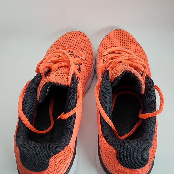 Under Armour Micro G Fuel Shoes Women Size 8 Orange Running Gym Trainer - Picture 8 of 11
